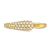 Thumbnail Image 4 of 1/3 CT. T.W. Diamond Graduated Teardrop Split Ring in 10K Gold