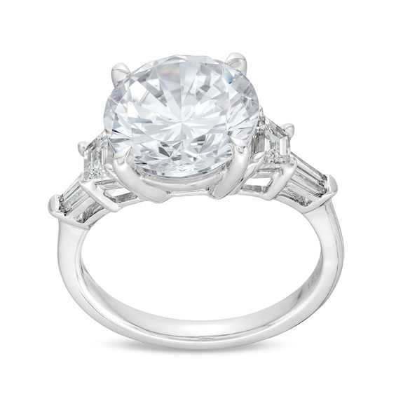 5-3/4 CT. T.w. Certified Lab-Grown Diamond Engagement Ring in 14K White Gold (F/Vs2)