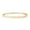 Thumbnail Image 0 of 3/4 CT. T.W. Diamond Bangle Bracelet in 10K Gold - 6.24"