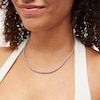 Thumbnail Image 2 of 7 CT. T.W. Certified Lab-Grown Diamond Tennis Necklace in 14K White Gold (F/SI2) - 18"