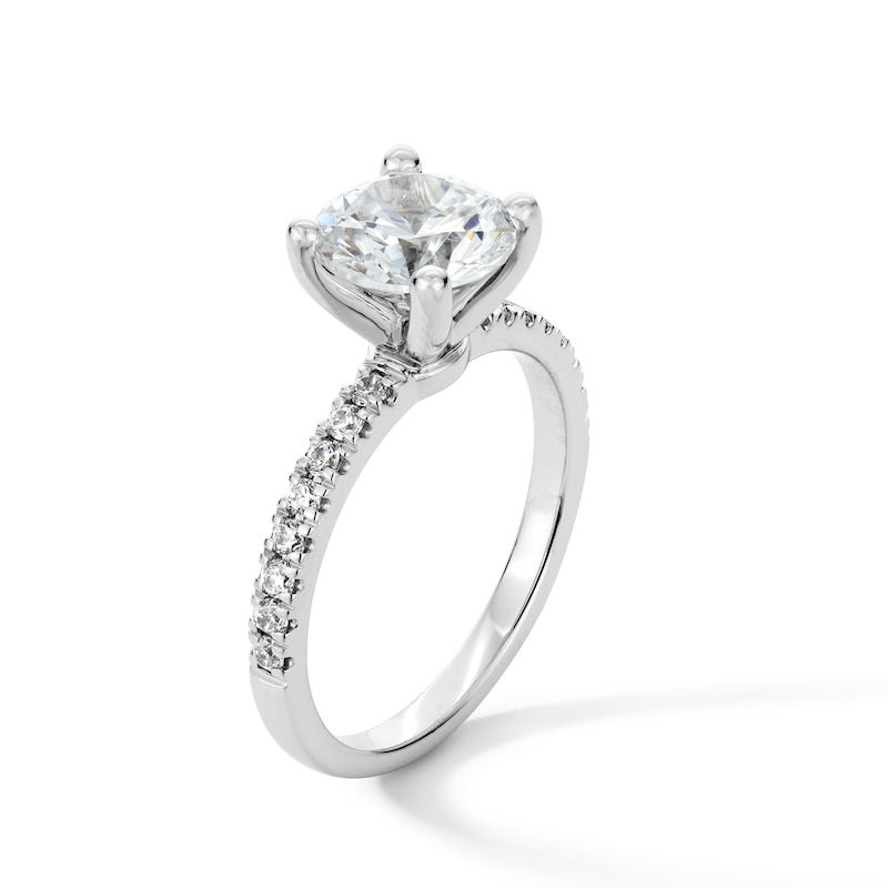 2-1/4 CT. T.W. Certified Lab-Created Diamond Engagement Ring in 14K White Gold (I/SI2)