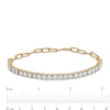 Thumbnail Image 3 of 4 CT. T.W. Lab-Created Diamond Tennis Chain Bracelet in 14K Gold (F/SI2)