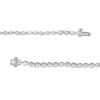 Thumbnail Image 2 of 3-1/3 CT. T.W. Pear-Shaped Certified Lab-Created Diamond Tennis Bracelet in 14K White Gold (F/SI2)