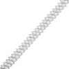 Thumbnail Image 0 of 2 CT. T.W. Certified Lab-Created Diamond Miracle Double Row Bracelet in Sterling Silver (I/I1) - 7.25"