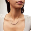 Thumbnail Image 2 of 1 CT. T.W. Certified Lab-Grown Diamond Graduated Necklace in 10K White Gold (I/I1)