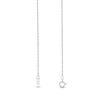 Thumbnail Image 3 of 1 CT. T.W. Certified Lab-Grown Diamond Graduated Necklace in 10K White Gold (I/I1)