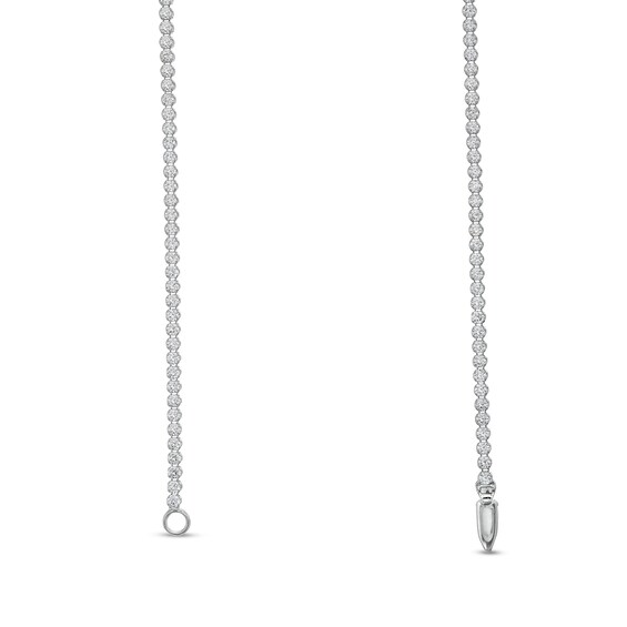4-1/2 CT. T.w. Certified Lab-Grown Diamond Tennis Necklace in 14K White Gold (F/Si2) - 17"