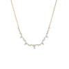 Thumbnail Image 1 of 1/2 CT. T.W. Diamond Alternating Necklace in 10K Gold