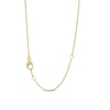 Thumbnail Image 3 of 3/8 CT. T.W. Diamond Five Stone Flower Necklace in 10K Gold - 19"
