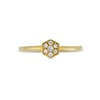 Thumbnail Image 4 of 1/10 CT. T.W. Hexagon Multi-Diamond Ring in 10K Gold