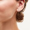 Thumbnail Image 2 of 1/3 CT. T.W. Multi-Diamond Dangle Drop Earrings in 10K White Gold