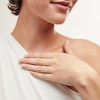 Thumbnail Image 2 of 1/5 CT. T.W. Multi-Diamond Sideways Hexagon Ring in 10K Gold