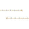 Thumbnail Image 2 of 1/4 CT. T.W. Diamond Station Bracelet in 10K Gold - 7”