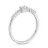 Thumbnail Image 2 of 1/10 CT. T.W. Diamond Nine-Stone Stackable Ring in 10K White Gold