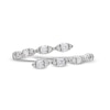 Thumbnail Image 4 of 1/4 CT. T.W. Diamond Bypass Ring in Sterling Silver