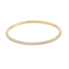 Thumbnail Image 0 of 1 CT. T.W. Certified Lab-Created Diamond Flex Bangle in 14K Gold (F/SI2)