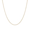 Thumbnail Image 1 of 1.8mm Round Rope Chain in Semi-Solid 14K Gold - 20”