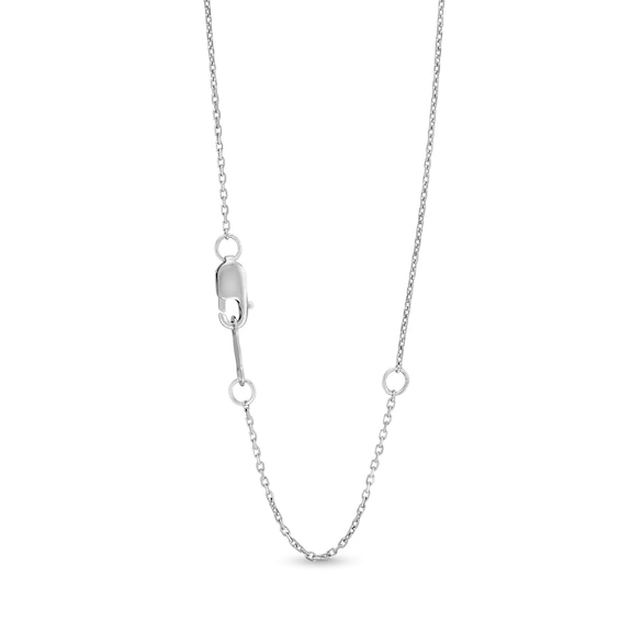 Pear-Shaped Lab-Created Opal, Lab-Created Emerald and White Lab-Created Sapphire Frame Pendant in Sterling Silver