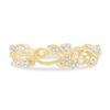 Thumbnail Image 3 of 1/5 CT. T.W. Diamond Filigree Vintage-Style Stackable Ring in 10K Gold