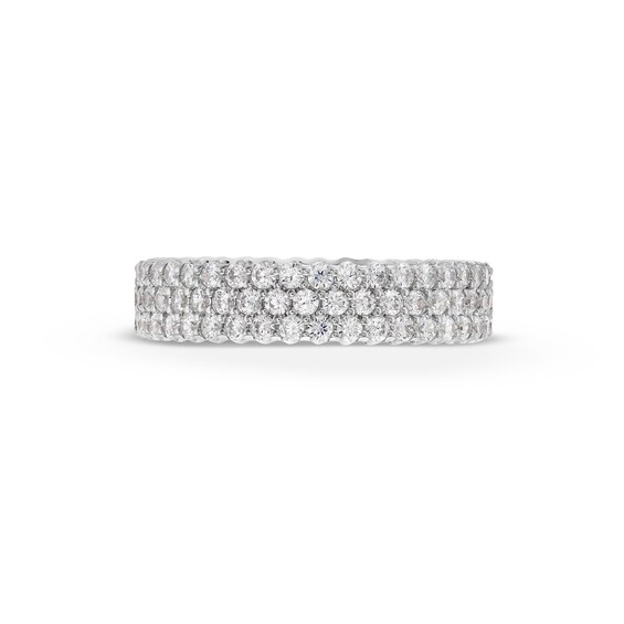 1-3/4 CT. T.w. Diamond Triple Row Eternity Band in 14K White Gold