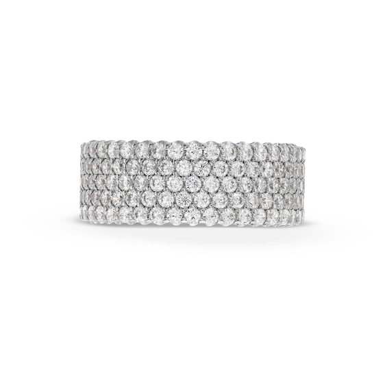 2-7/8 CT. T.w. Diamond Multi-Row Eternity Band in 14K White Gold