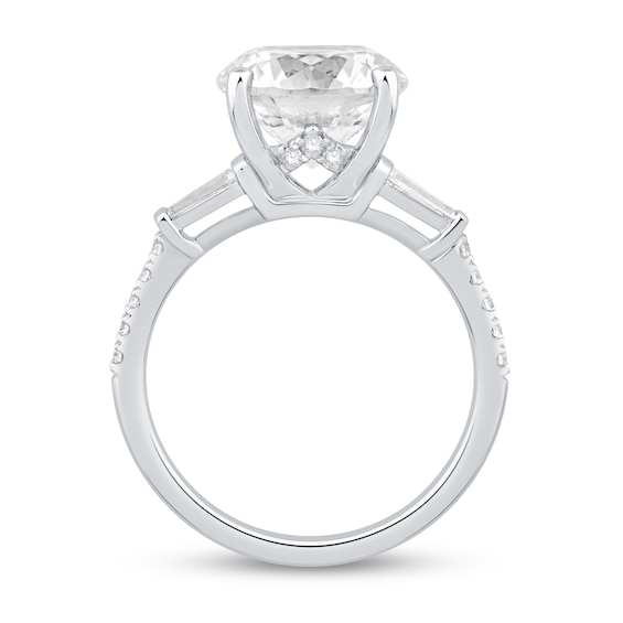 4-3/8 CT. T.w. Certified Lab-Grown Diamond Collar Engagement Ring in 14K White Gold (F/Vs2)