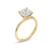Thumbnail Image 3 of Certified Center Diamond Solitaire 2 CT. T.W. Hidden Halo Engagement Ring in 14K Gold (I/I2)