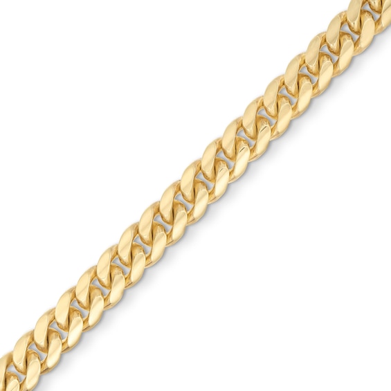 8.25mm Solid Miami Cuban Chain Bracelet in 10K Gold - 8.5â