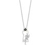 Thumbnail Image 3 of Enchanted Disney Tinker Bell Green Tourmaline and Diamond Lock Pendant and Key Bolo Bracelet Set in Sterling Silver