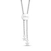 Thumbnail Image 7 of Enchanted Disney Tinker Bell Green Tourmaline and Diamond Lock Pendant and Key Bolo Bracelet Set in Sterling Silver