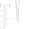 Thumbnail Image 8 of Enchanted Disney Tinker Bell Green Tourmaline and Diamond Lock Pendant and Key Bolo Bracelet Set in Sterling Silver