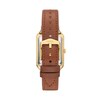 Thumbnail Image 2 of Ladies’ Fossil Raquel Crystal Accent Gold-Tone IP Strap Watch with Rectangular Mother-of-Pearl Dial (Model: ES5307)