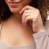 Thumbnail Image 2 of 1-3/8 CT. T.W. Emerald-Cut Certified Lab-Created Diamond Vintage-Style Anniversary Band in 14K White Gold (F/VS2)