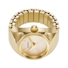 Thumbnail Image 3 of Ladies’ Fossil Gold-Tone IP Ring Watch with Gold-Tone Sunray Dial (Model: ES5246)