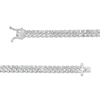 Thumbnail Image 3 of 6.0mm Diamond-Cut Cuban Curb Chain Necklace in Solid Sterling Silver - 20"