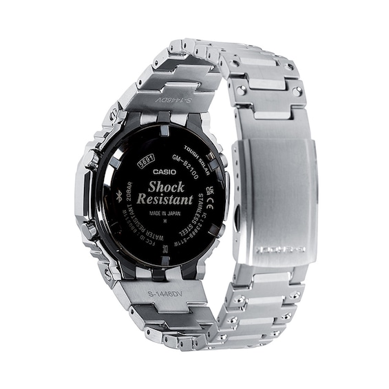 Menâs Casio G-Shock Move All-Metal Analog Digital Solar-Powered Watch with Blue Dial (Model: Gmb2100Ad-2A)