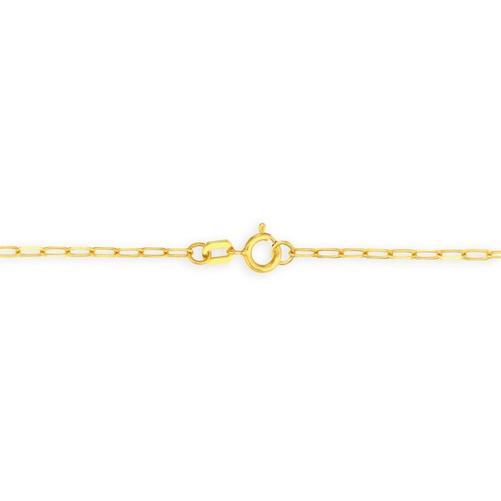 Sideways Cross Necklace in 14 Gold