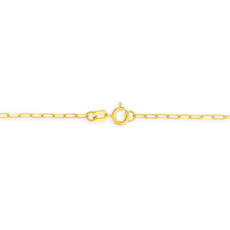 Main Image 3 of Sideways Cross Necklace in 14 Gold