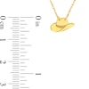 Thumbnail Image 4 of Mini Cowboy Hat Pendant in 14K Gold