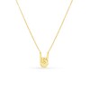 Thumbnail Image 1 of "Rock On" Hand Gesture Necklace in 14K Gold