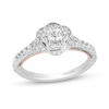 Thumbnail Image 1 of Collector’s Edition Enchanted Disney Sleeping Beauty 65th Anniversary Diamond Flower Engagement Ring in 14K White Gold