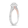 Thumbnail Image 2 of Collector’s Edition Enchanted Disney Sleeping Beauty 65th Anniversary Diamond Flower Engagement Ring in 14K White Gold