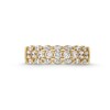 Thumbnail Image 3 of Vera Wang Love Collection 1 CT. T.W. Marquise and Round Diamond Triple Row Anniversary Band in 14K Gold