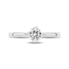 Thumbnail Image 4 of Enchanted Disney Majestic Princess 1/2 CT. Diamond Solitaire Engagement Ring in 14K White Gold (I/I1)