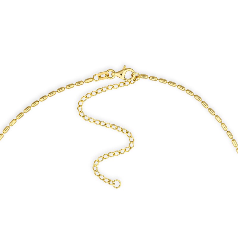 Main Image 3 of 1.5mm Barrel Bead Chain Necklace in Solid 14K Gold - 16”