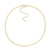 Thumbnail Image 1 of 2.66mm Mirror Flat Link Chain Necklace in Solid 14K Gold - 16”
