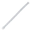 Thumbnail Image 1 of 2-1/2 CT. T.W. Diamond Figarucci Chain Bracelet in 10K White Gold - 8.5"