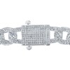 Thumbnail Image 2 of 2-1/2 CT. T.W. Diamond Figarucci Chain Bracelet in 10K White Gold - 8.5"