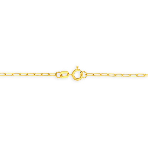Anchor Pendant in Solid 14K Gold