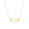 Thumbnail Image 1 of Safety Pin Necklace in 14K Gold